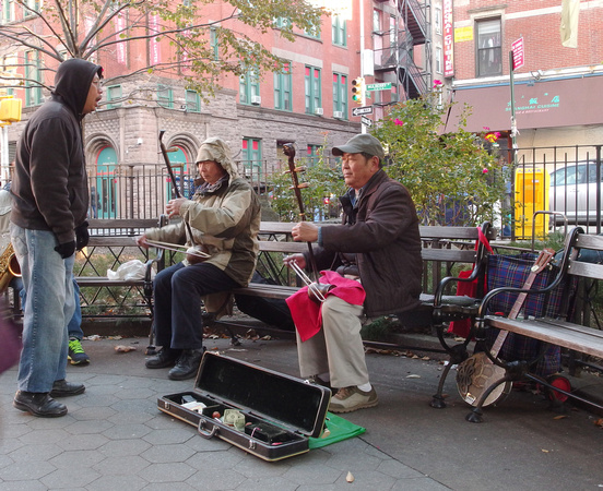 Street Musicians Chinatown