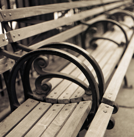 Park Bench at Union Square